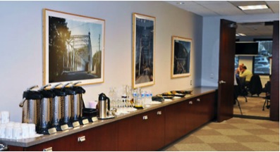ASCE Bechtel Conference Center Food & Beverage Area